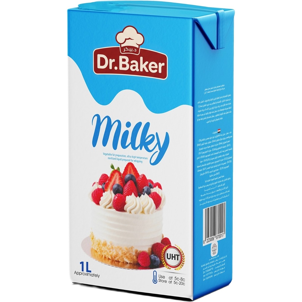 Milky Whipping Cream tetra pack  (1 Liter)