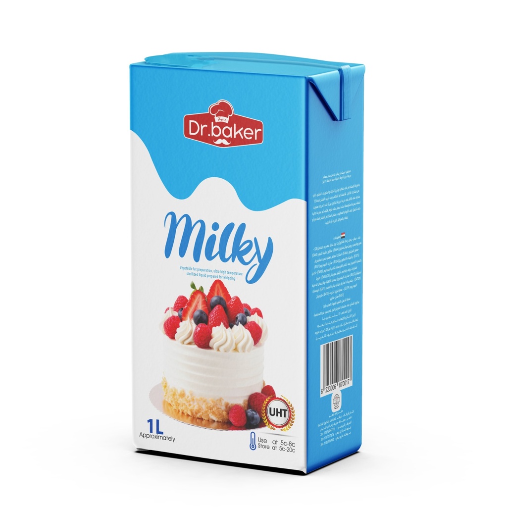 Milky Whipping Cream tetra pack  (1 Liter)