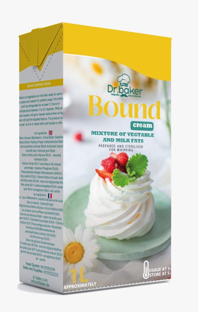 Bound Whipping Cream tetra pack  (1 Liter)