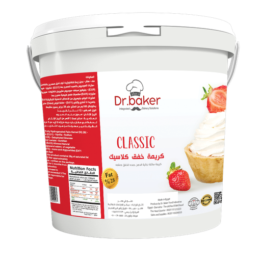 Classic whipping cream (12 liters)