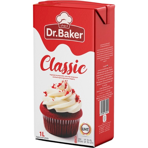Classic Whipping Cream Tetra Pack (1 Liter)