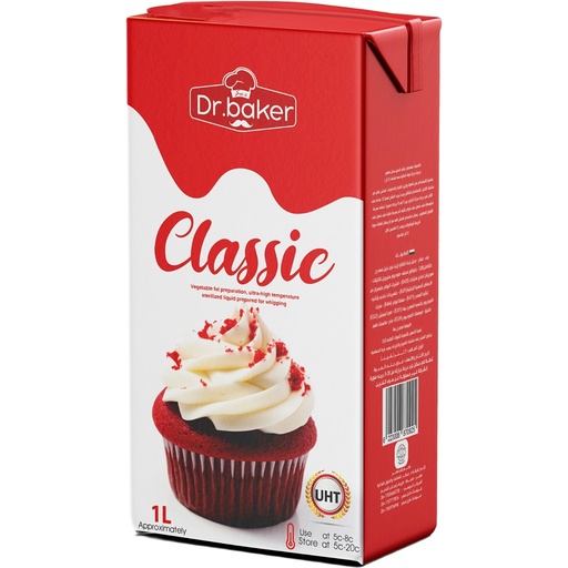 Classic Whipping Cream Tetra Pack (1 Liter)